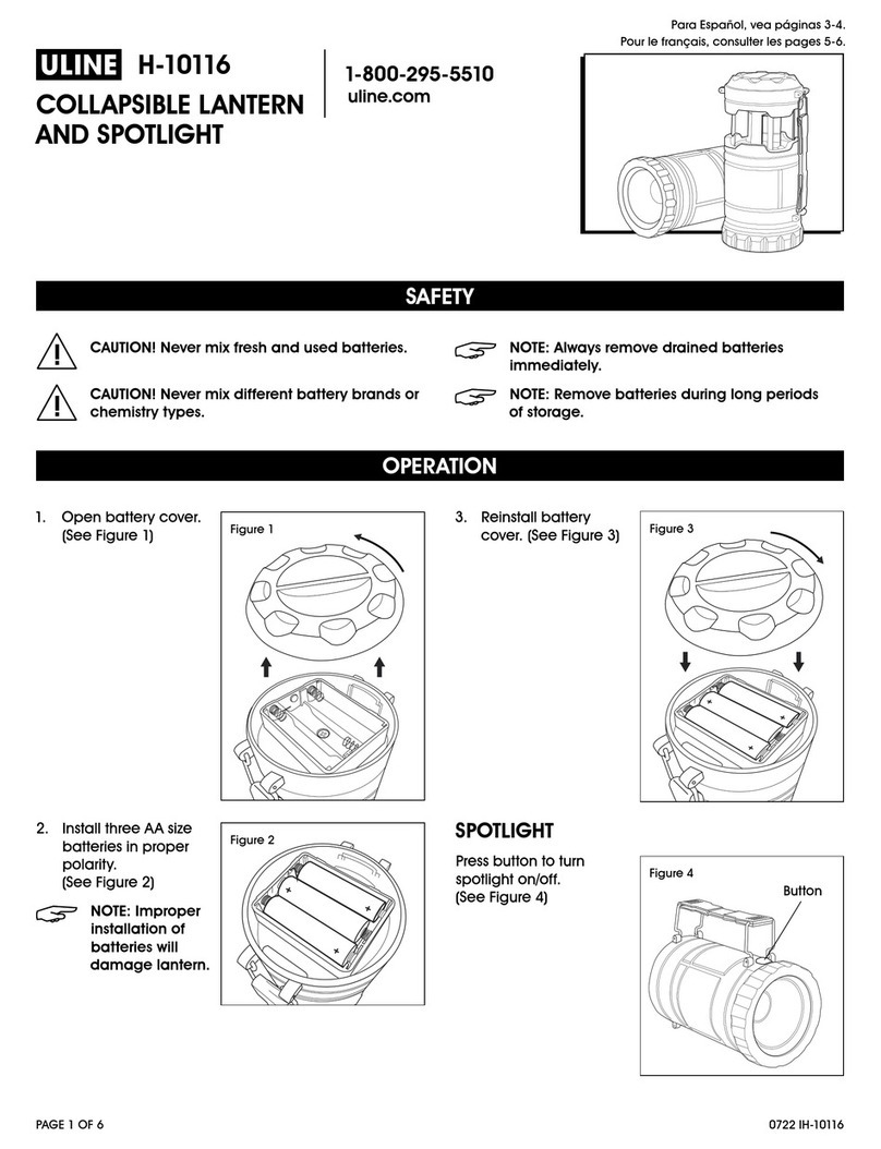 U-Line H-10116 manual