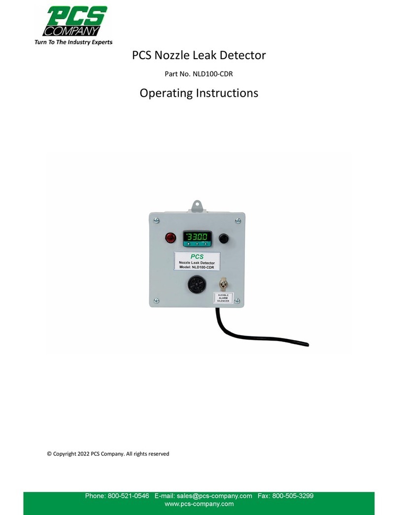 PCS NLD100-CDR User manual