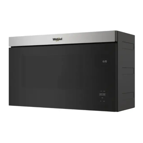 Whirlpool WMMF5930 quick start guide