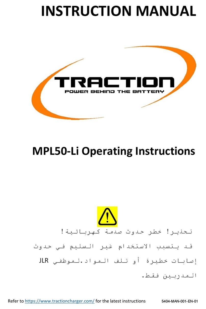 TRACTION MPL50-Li operating instructions