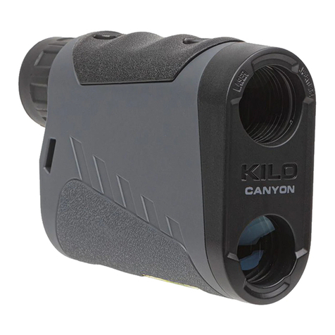 ELECTRO-OPTICS SIGSAUER KILO CANYON owner's manual