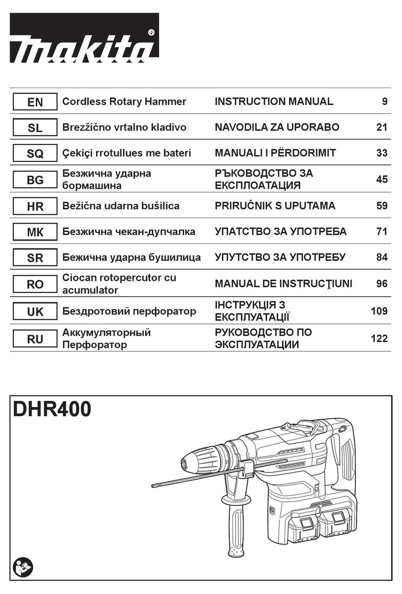 Makita DHR400 instruction manual