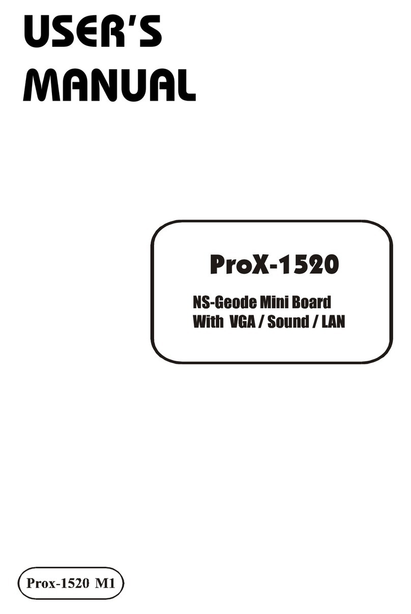 protech ProX-1520 M1 user manual