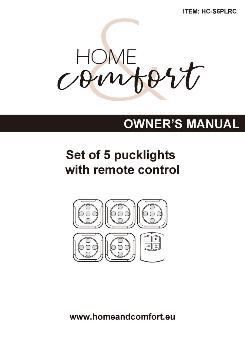 Home & Comfort HC-S5PLRC owner's manual