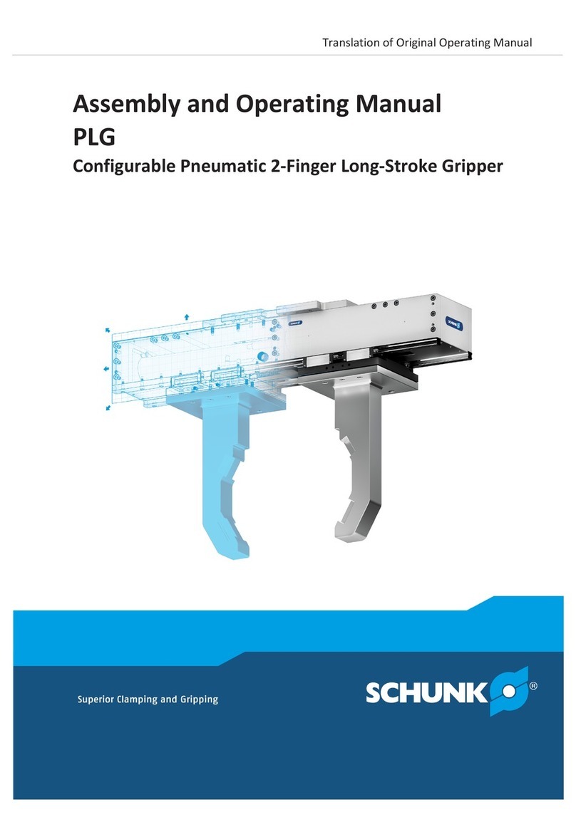 SCHUNK PLG 20 Translation of original operating manual