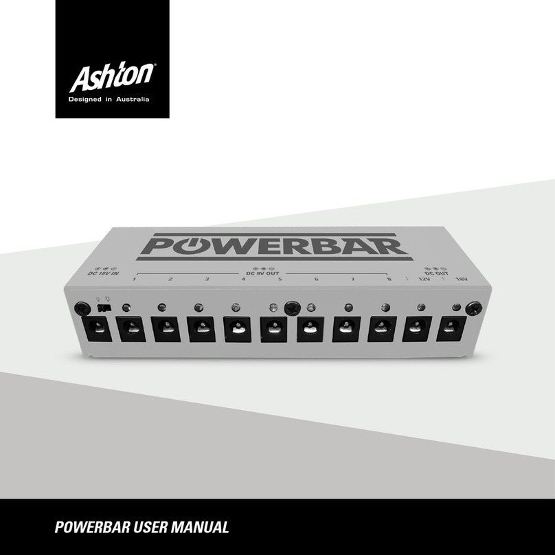 Ashton POWERBAR user manual