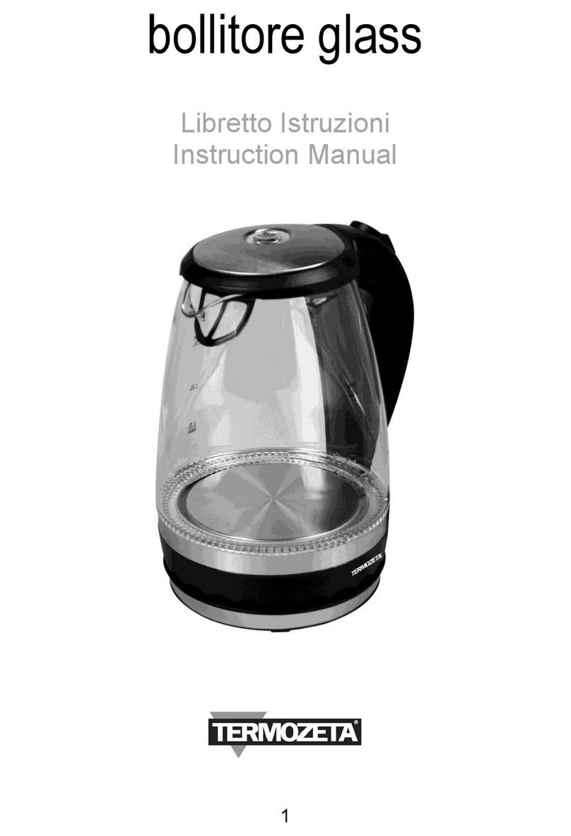 Termozeta 418001 instruction manual