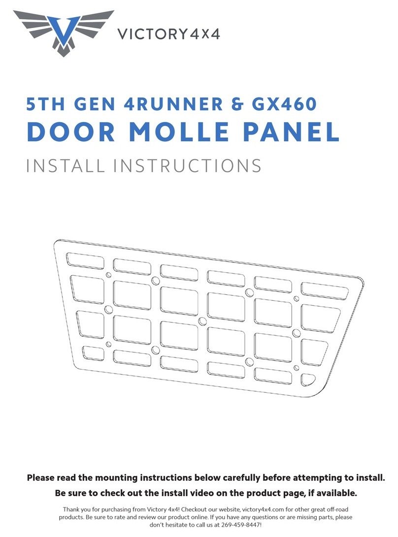 Victory 4x4 5TH GEN 4RUNNER Configuration guide