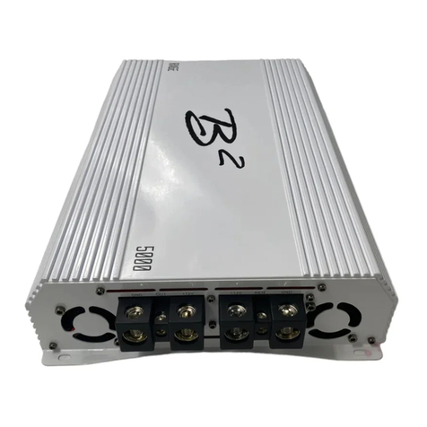 B2 Audio RAGE 5000 User manual