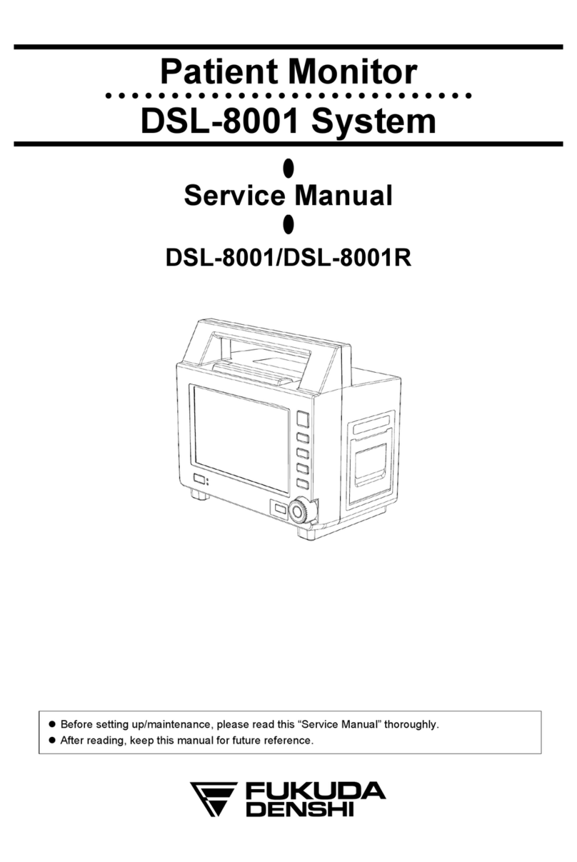 Fukuda Denshi DSL-8001 Service manual