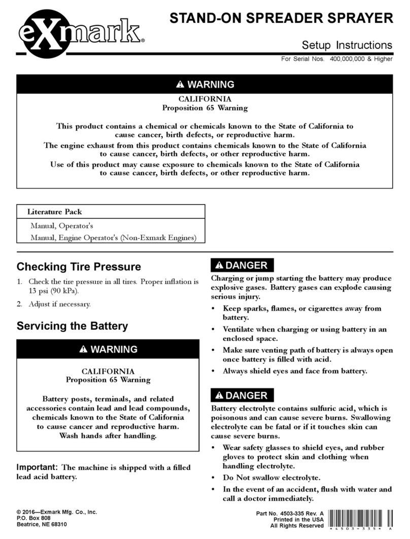 Exmark SSS270CSB00000 Manual
