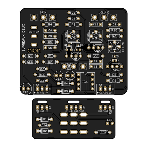 aion RUNOFFGROOVE SUPREAUX DEUX manual