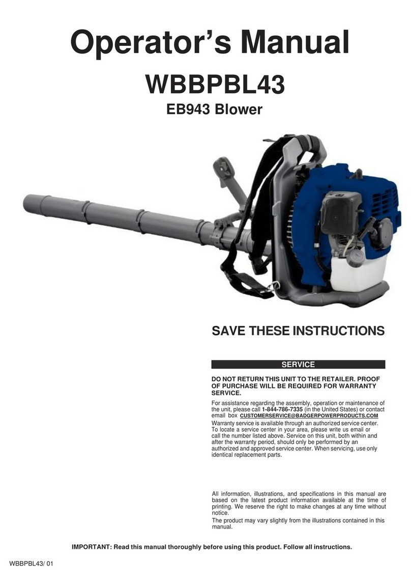 Badger Basket EB943 User manual