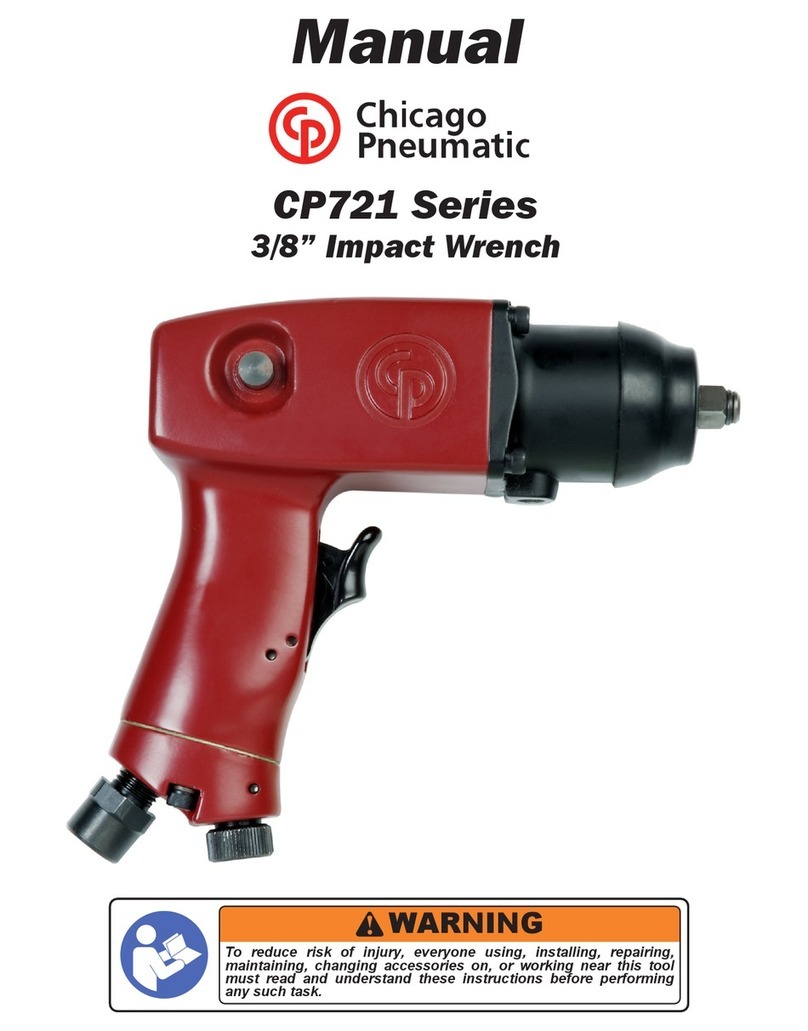Chicago Pneumatic CP721 User manual