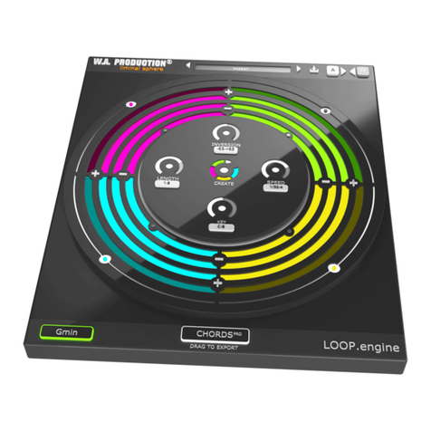 W. A. Production CHORDS Pro + NOTES quick start guide