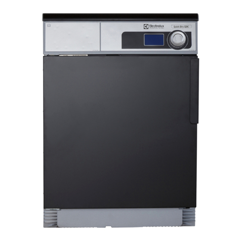 Electrolux Professional QuickDry QDC N1130 Series installation manual