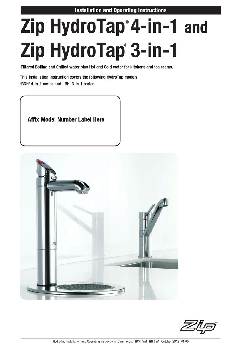 Zip HydroTap 4-in-1 User manual Zip HydroTap 4-in-1 User manual