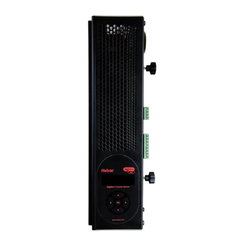 HELVAR 458/CTR8 Installation and user guide
