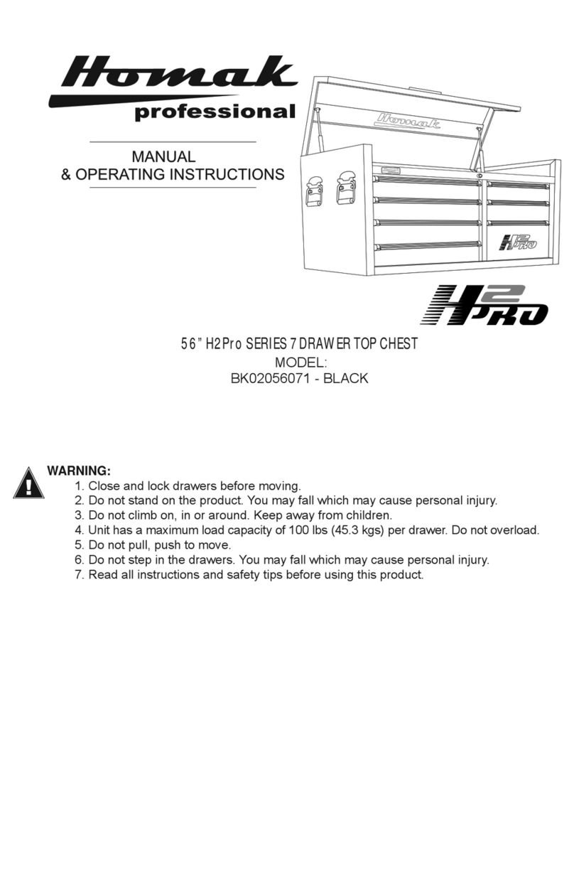 Homak BK02056071 System manual