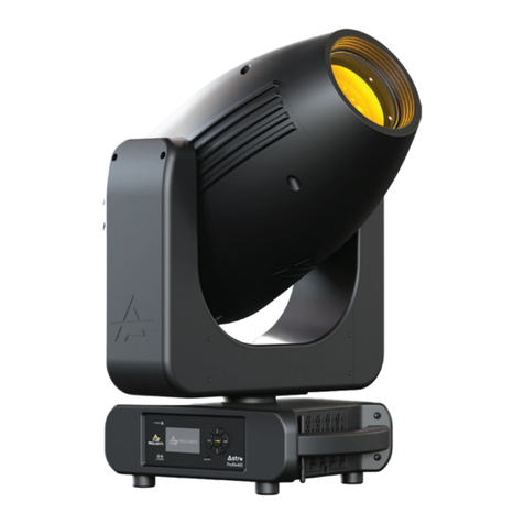 ProLights Astra Profile400 User manual