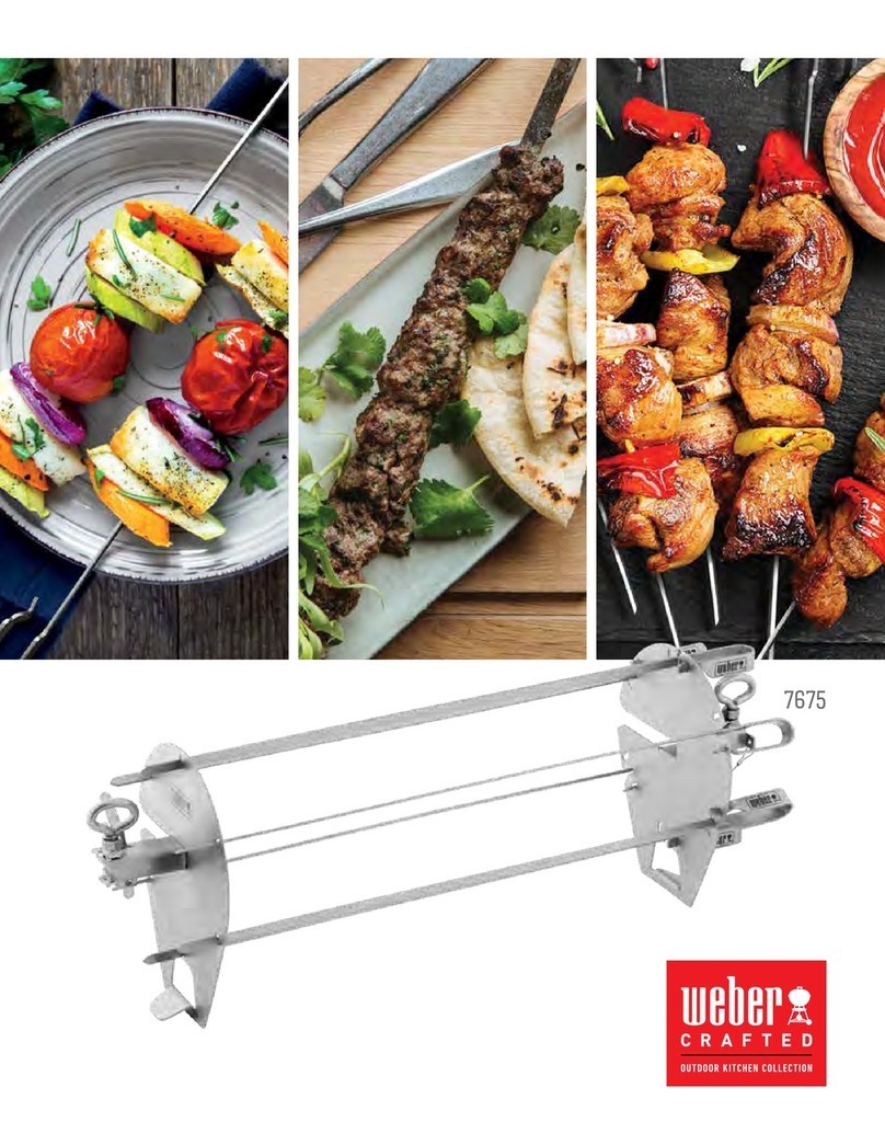Weber CRAFTED 7675 User manual Weber CRAFTED 7675 User manual