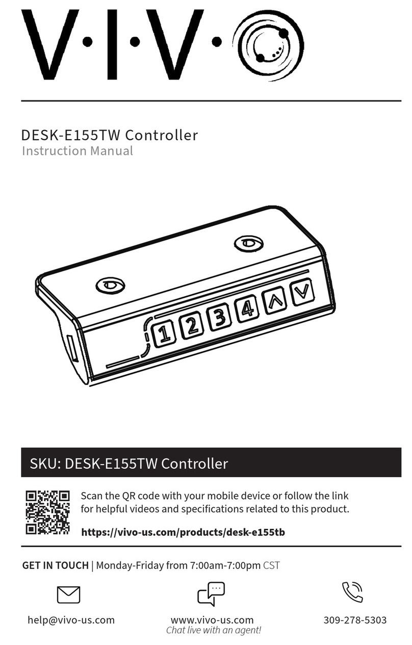 Vivo DESK-E155TW User manual