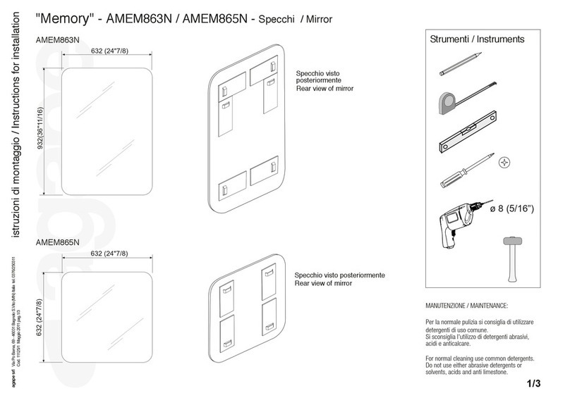 agape Memory AMEM863N Instructions for installation