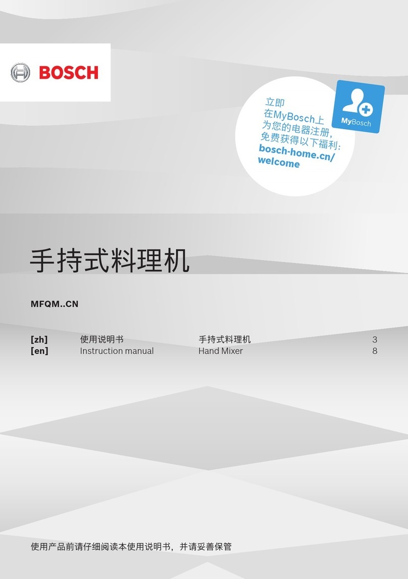 Bosch MFQM CN Series instruction manual