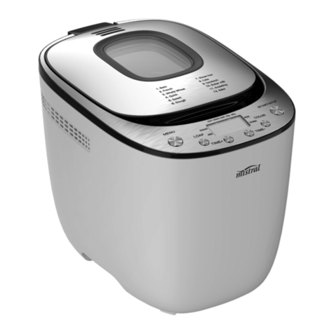 Mistral MBM604 instruction manual