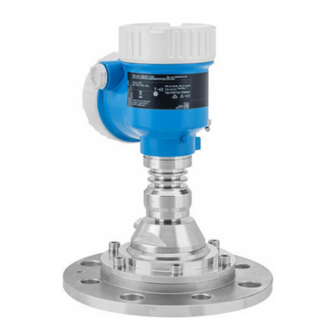 Endress+Hauser Micropilot FMR67B Manual