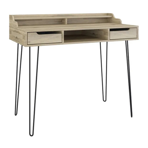 dg casa HUTCH DESK User manual dg casa HUTCH DESK User manual