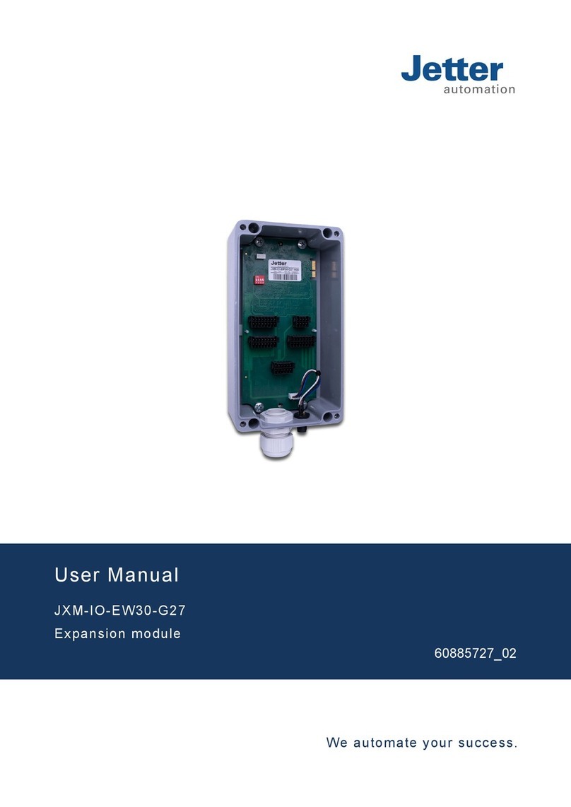 Jetter JXM-IO-EW30-G27 user manual