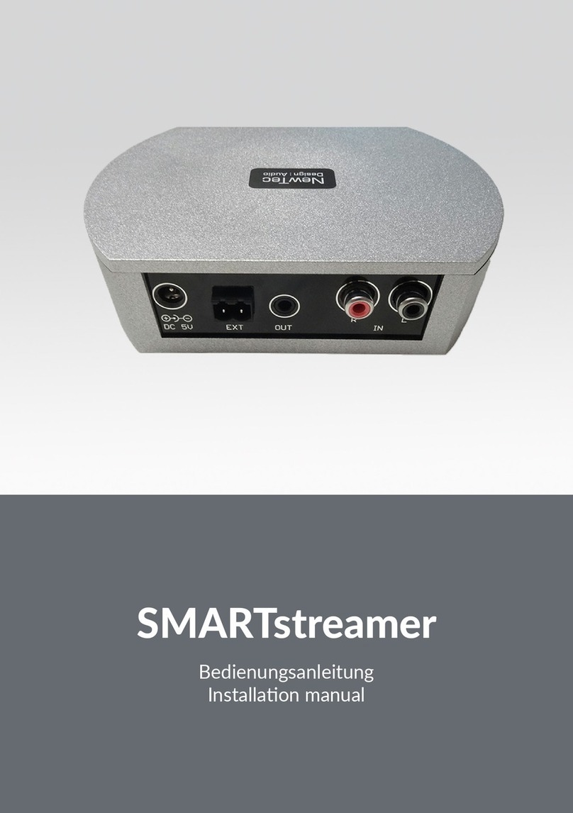 Newtec SMARTstreamer installation manual