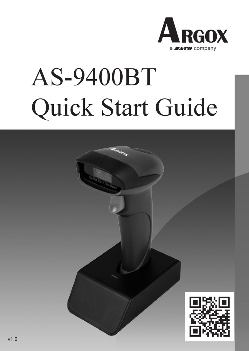 SATO ARGOX AS-9400BT User manual