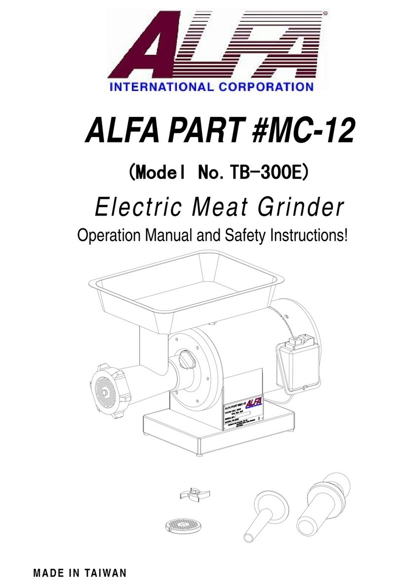 Alfa Network TB-300E Operator's manual