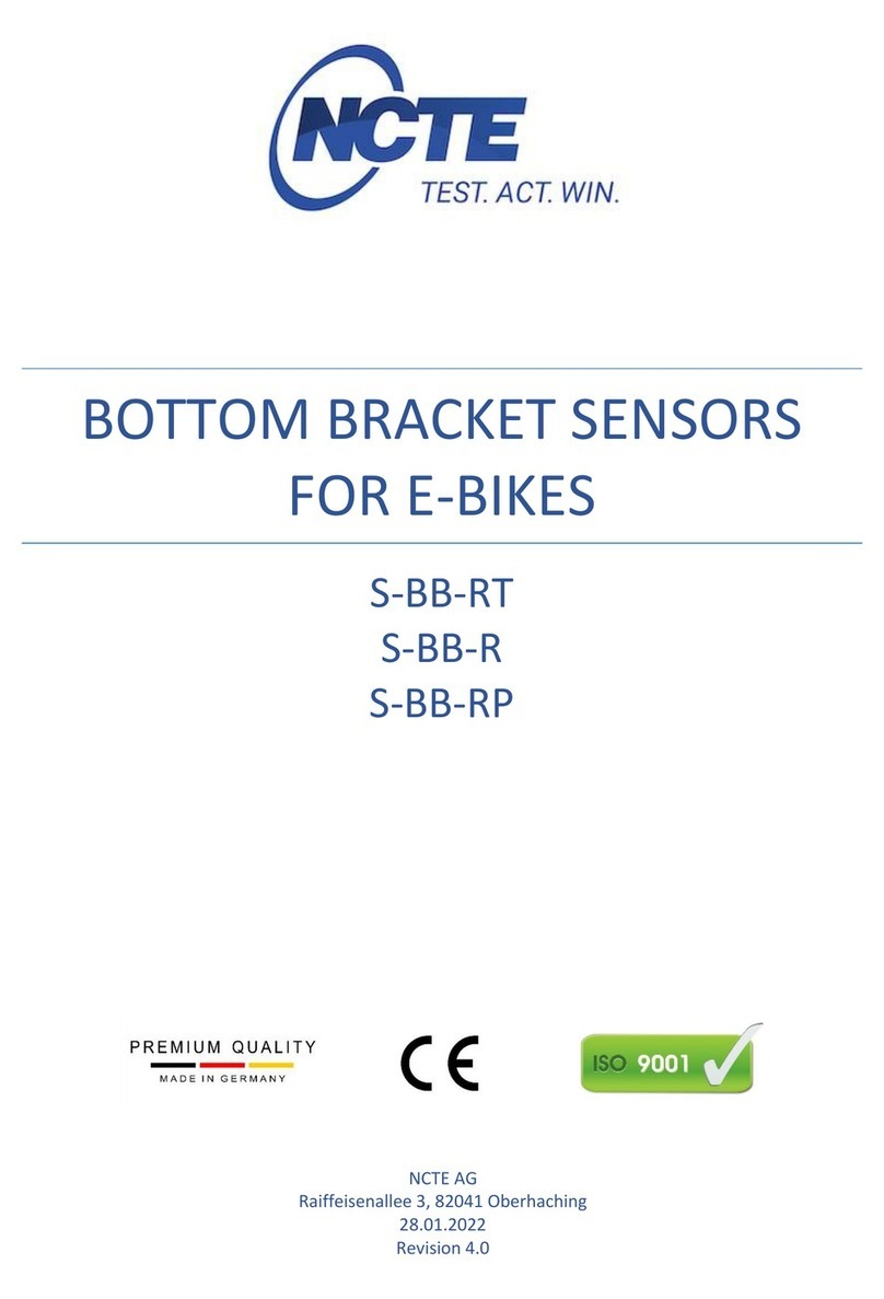 NCTE S-BB-RT User manual