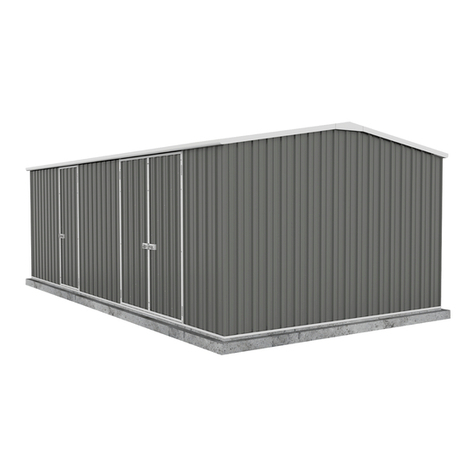 ABSCO SHEDS 60303WK Assembly instructions