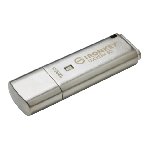 Kingston Technology IronKey Locker Plus 50 User manual