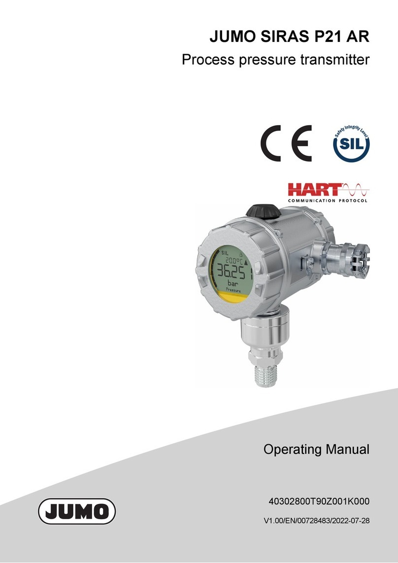 JUMO SIRAS P21 AR User manual
