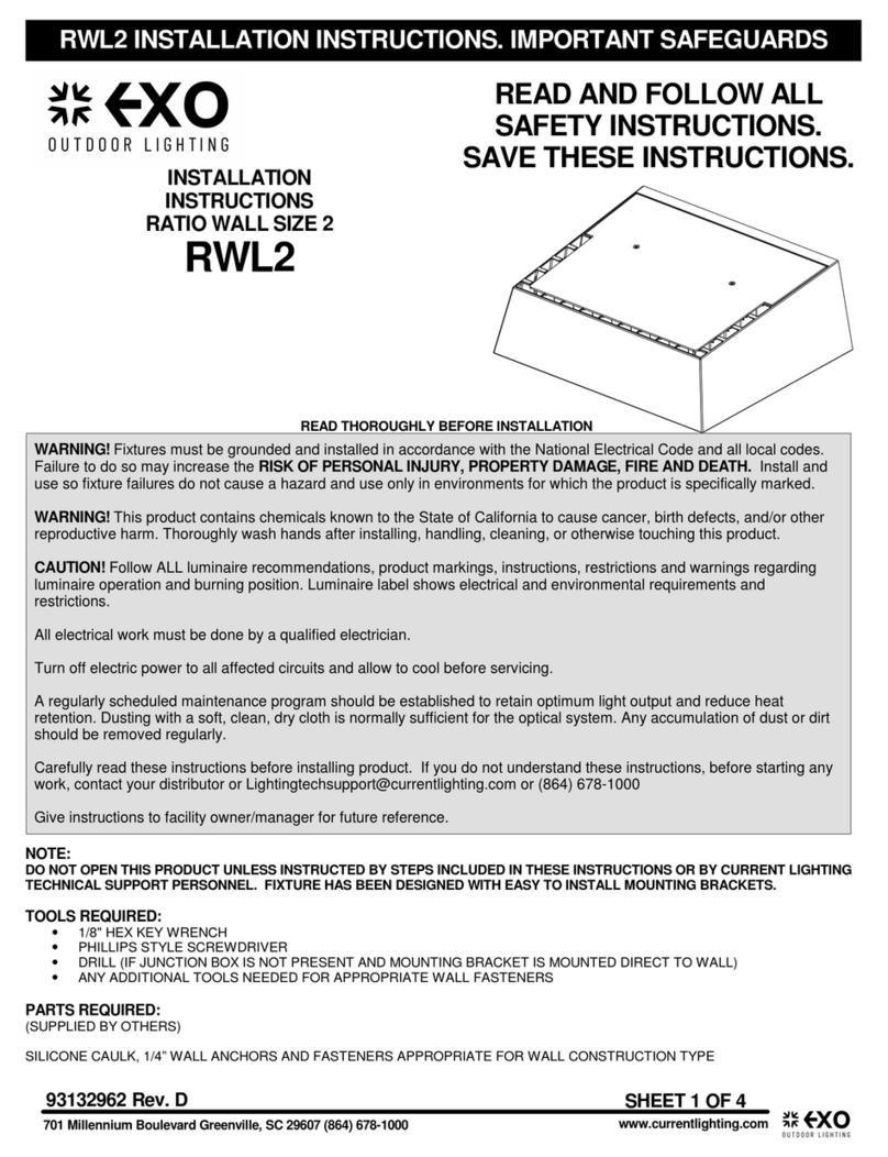 Exo RWL2 installation instructions