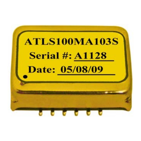 Analog Technologies ATLS100MA103 User manual