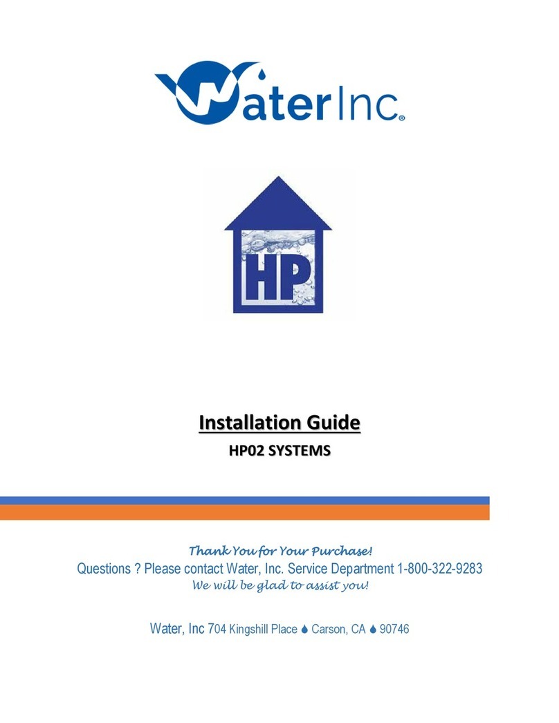Water HP02 installation guide