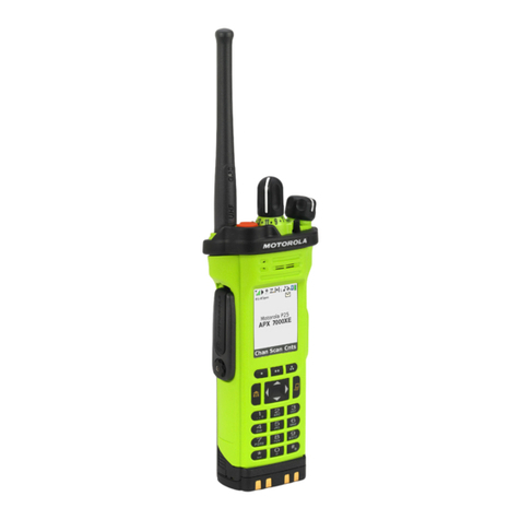 Motorola APX 7000 XE UHF User manual