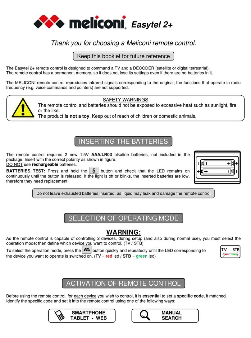 MELICONI Easytel 2+ User manual