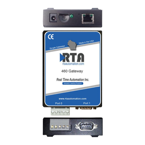 RTA 460ESTCP-N34 Product user guide