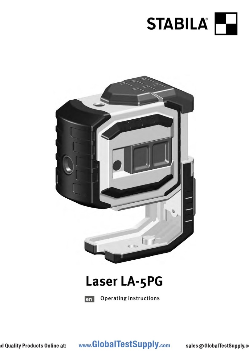 Stabila LA-5PG User manual