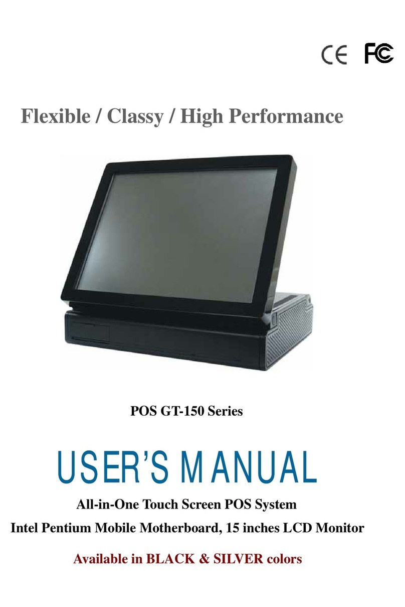 Longshine POS GT-150 Series user manual Longshine POS GT-150 Series user manual