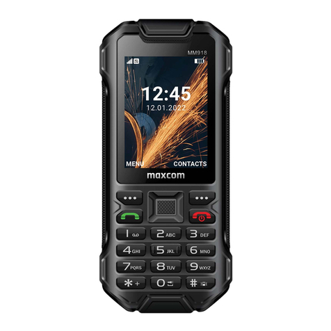 Maxcom MM918 STRONG DualSIM user manual