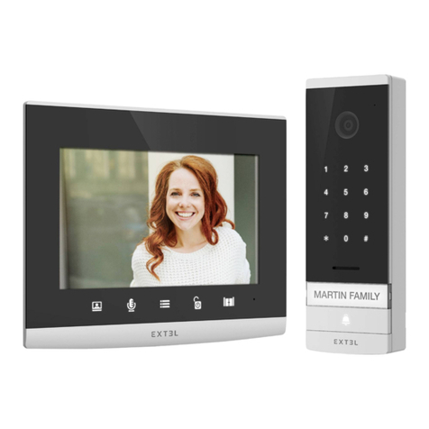 Extel 720320 Installation and user manual