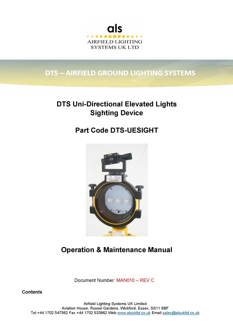 ALS DTS-UESIGHT Operation & maintenance manual